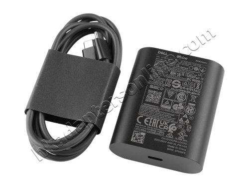 原廠 60W USB-C Dell Pro 14 PC14250 Charger 充電器 電源 + 電源線