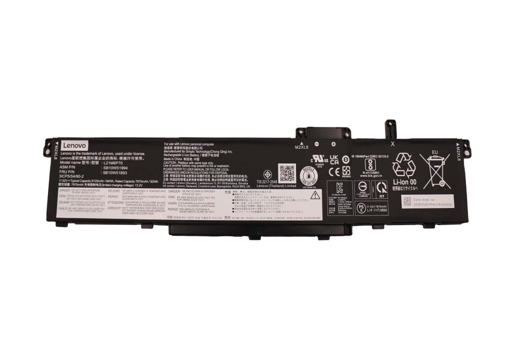 原廠 電池 8120mAh 94Wh Lenovo SB11M89891