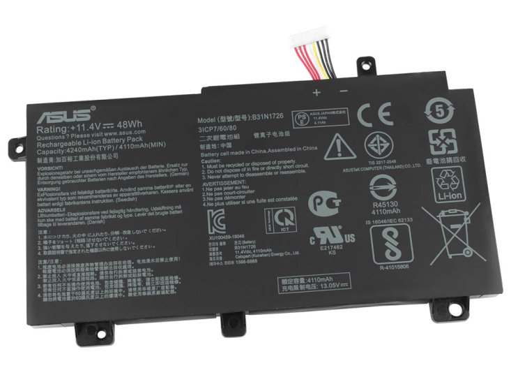 原廠 電池 4210mAh 48Wh Asus 0B200-03270200 - Click Image to Close