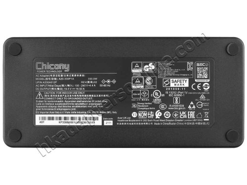原廠 330W MSI S93-0409580-D04 Charger 充電器 電源 + 電源線