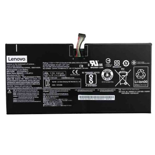 原廠 電池 41Wh 5340mAh Lenovo 5B10L72502