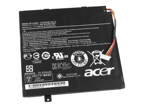 原裝 22Wh 5910mAh 電池 Acer Iconia Tab 10 A1407 A3-A20-K1AY