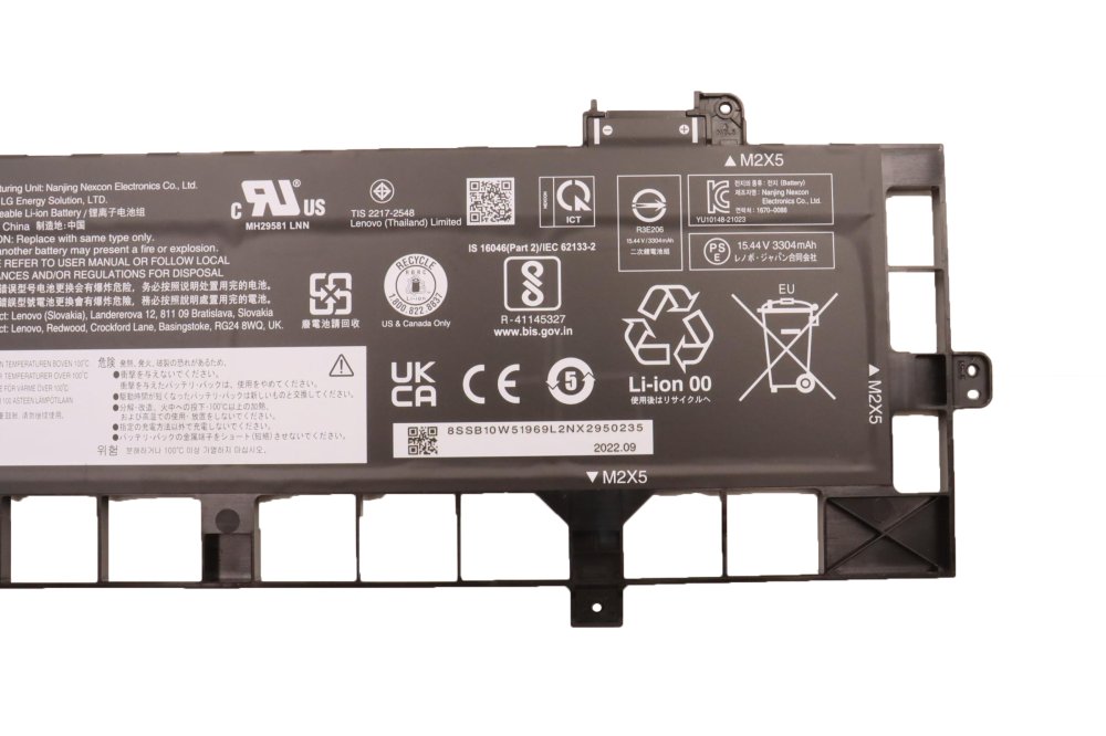 原廠 電池 52.5Wh Lenovo 5B10W51906