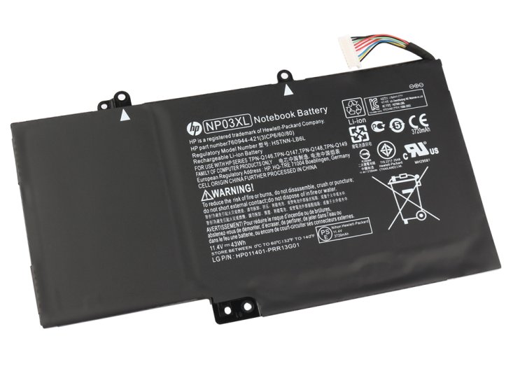 原廠 電池 43Wh HP 761230-005 - Click Image to Close