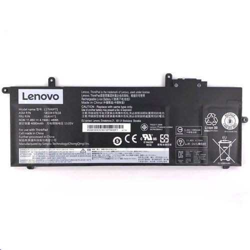 原廠 電池 4190mAh 48Wh Lenovo L17L6P70 Lenovo L17L6P72