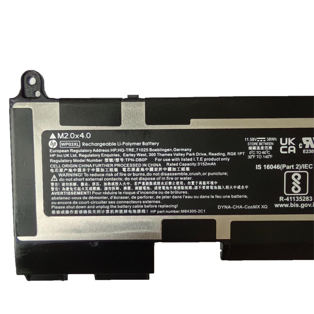 原廠 電池 3152mAh 38Wh HP EliteBook 1040 G9
