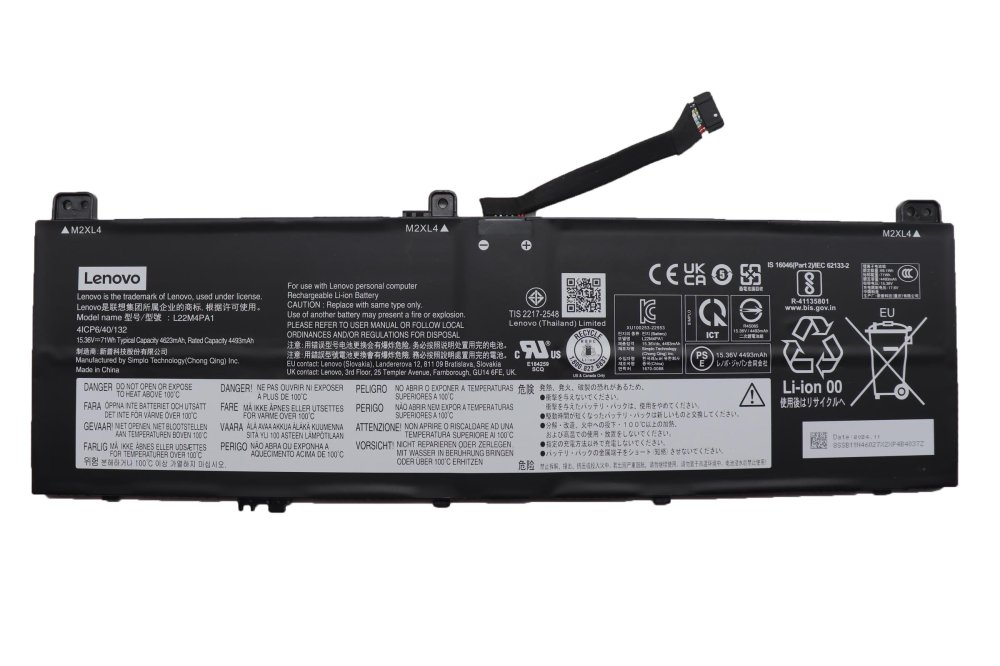 原廠 電池 4623mAh 71Wh Lenovo 5B11K38966