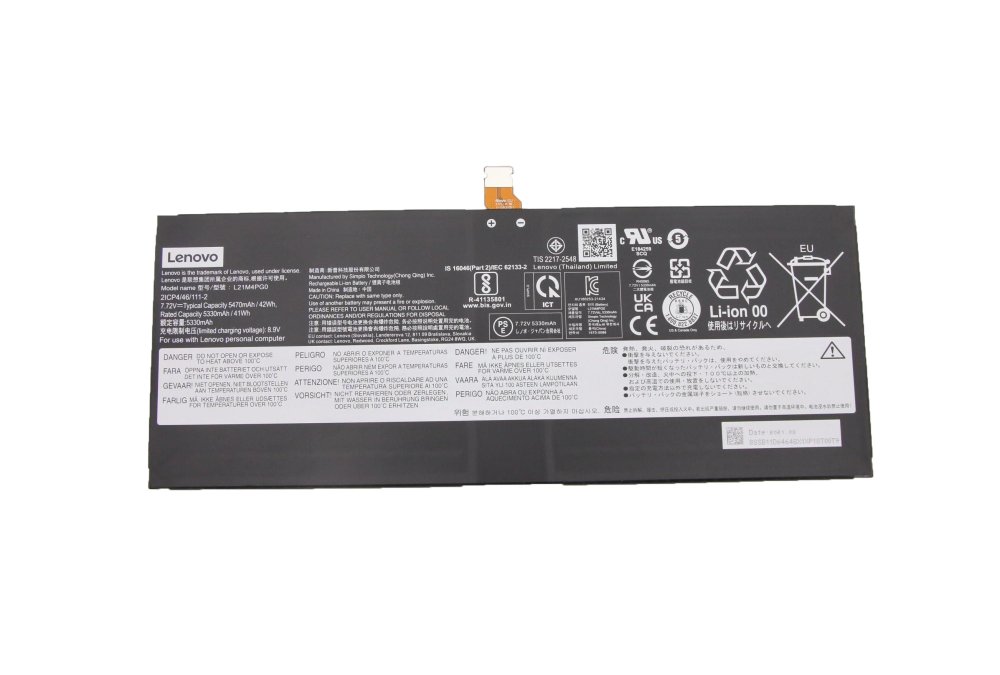 原廠 電池 5470mAh 42Wh Lenovo 5B11D64650