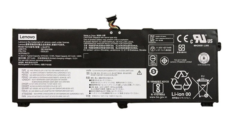 原廠 電池 4211mAh 49Wh Lenovo 5B10W13929 - Click Image to Close