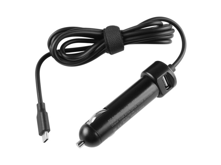 65W Dell Inspiron 14 5410 2-in-1 Car Charger 充電器 - Click Image to Close