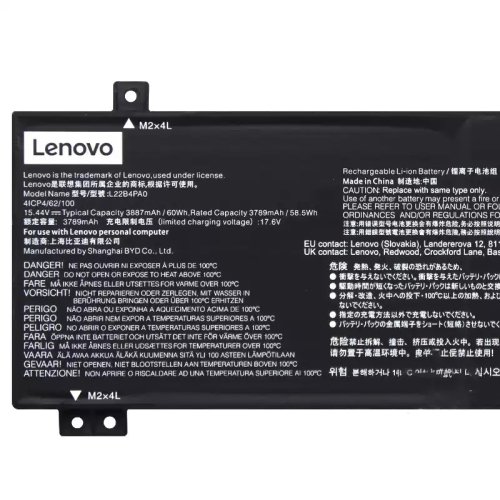 原廠 電池 3887mAh 60Wh Lenovo L22X4PA0