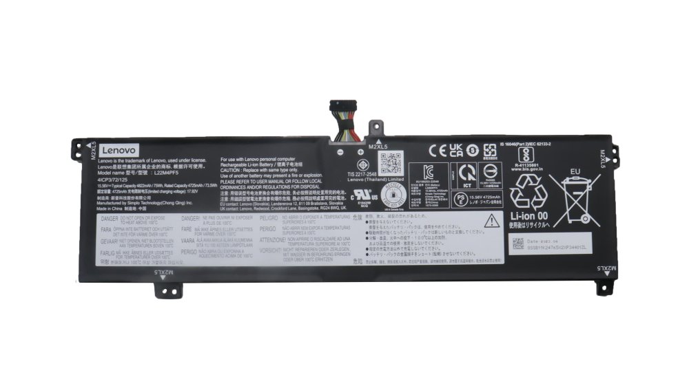 原廠 電池 4822mAh 75Wh Lenovo L22D4PF5