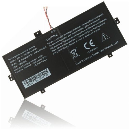 10000mAh 38Wh 2芯 Medion Akoya E2215T 電池
