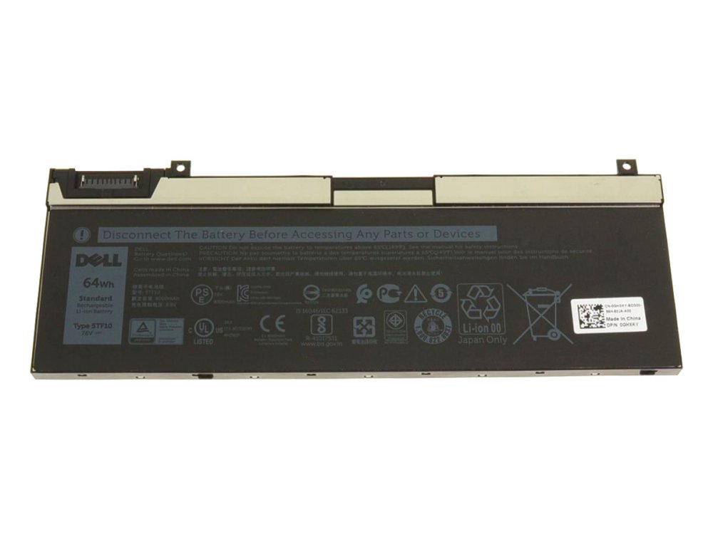 原廠 8000mAh 64Wh Dell CF6W3 RW15F 電池