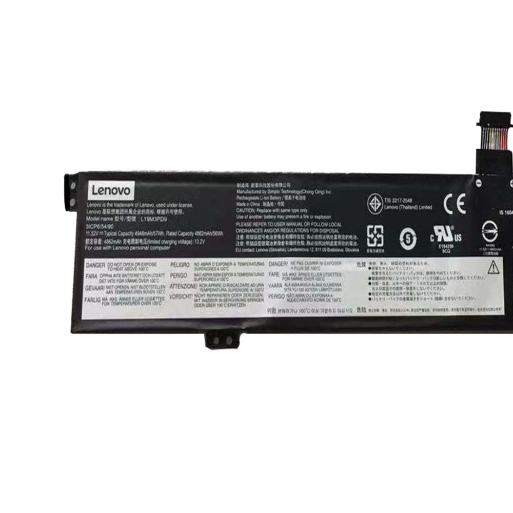 原廠 電池 4948mAh 57Wh Lenovo 5B10Z19319