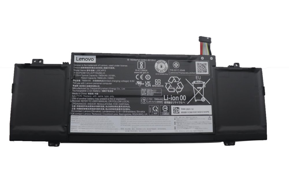 原廠 電池 7900mAh 61Wh Lenovo 5B11C66148