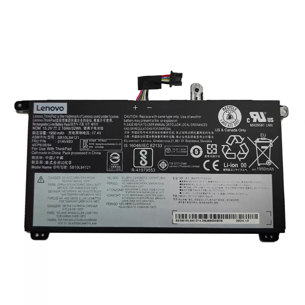原廠 電池 2080mAh 32Wh Lenovo ThinkPad P52s 20LB 20LC