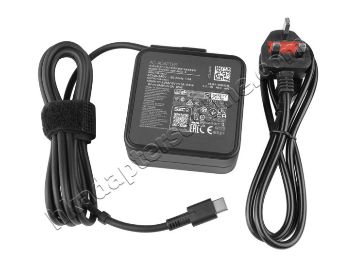 原廠 65W USB-C MSI A065RP49P Charger 充電器 電源 + 電源線 - Click Image to Close