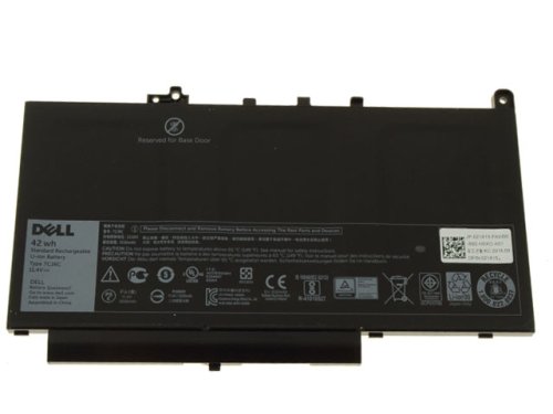 3530mAh 42Wh 4芯 Dell 7CJRC 電池
