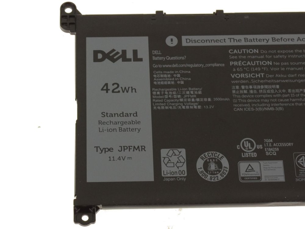 原廠 電池 3500mAh 42Wh Dell JPFMR 0JPFMR