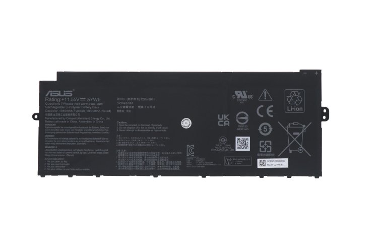 原廠 電池 4900mAh 57Wh Asus Chromebook Flip CX5 CX5500FEA-E60050 - Click Image to Close