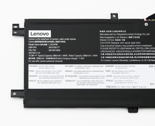 2985mAh 46Wh 4芯 Lenovo SB10T83119 SB10T83120 電池