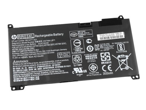 原廠 電池 4000mAh 48Wh HP RR03048XL-PR