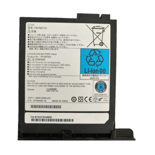 2600mAh 28Wh 6芯 Fujitsu FPCBP329 電池