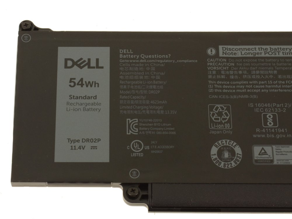 原廠 4623mAh 54Wh Dell OWYJ45 0V042N 電池