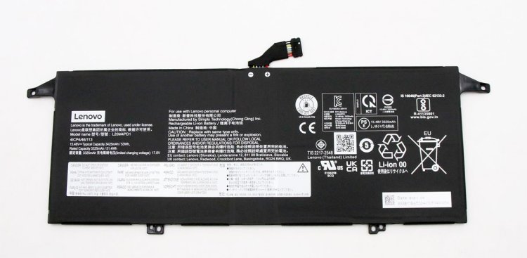 原廠 電池 3425mAh 53Wh Lenovo 5B11B65325 - Click Image to Close