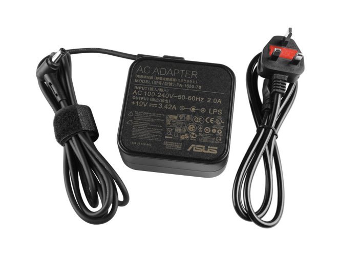 原裝 65W Asus VA322NR-W Monitor Charger 充電器 電源 + 電源線