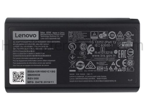 原廠 65W USB-C lenovo ThinkPad X1 Nano 13” Intel Charger 充電器 電源 + 電源線