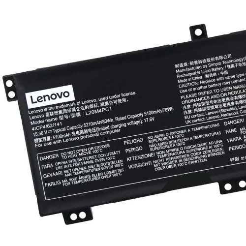 5210mAh 80Wh 4芯 Lenovo Legion 5 15ACH6 82JW 電池
