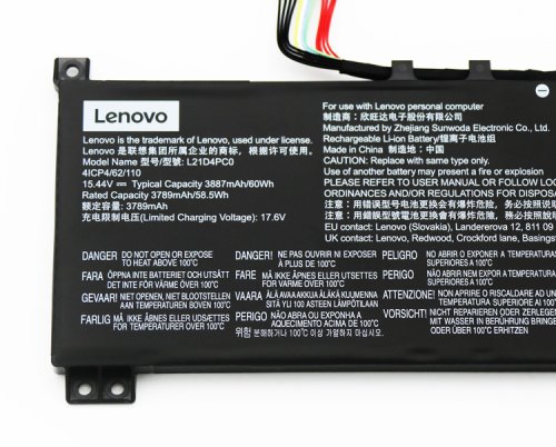 原廠 電池 3887mAh 60Wh Lenovo 5B11F24157