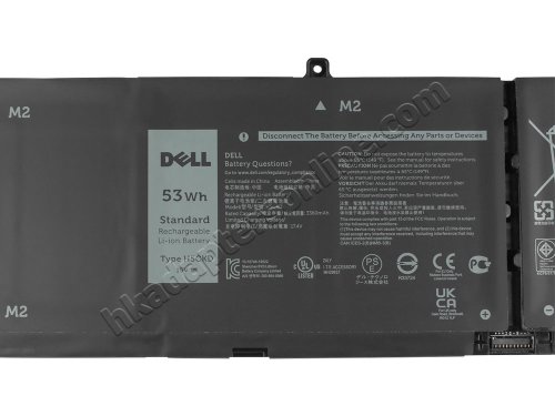 3530mAh 53Wh 4芯 Dell Vostro 5301 電池
