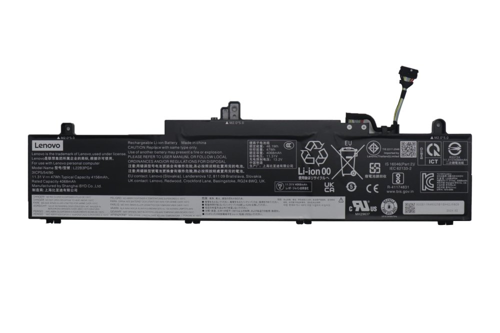 原廠 電池 4156mAh 47Wh Lenovo 5B11K63022