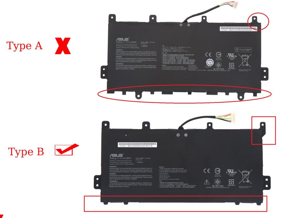 原廠 電池 4940mAh 38Wh Asus 0B200-03060000