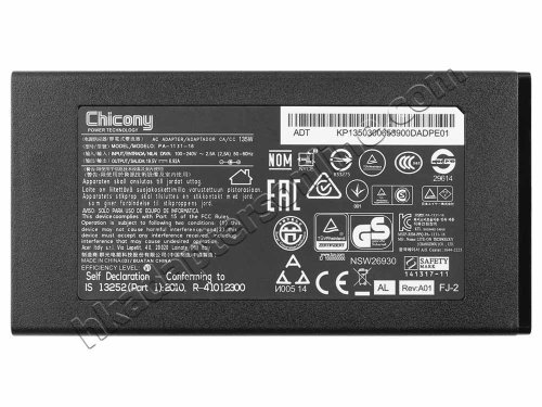 原廠 135W Acer Aspire V5-591G-777P Charger 充電器 電源 + 電源線 + 電源線