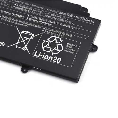 電池 3490mAh 50Wh Fujitsu LifeBook UH77/C3