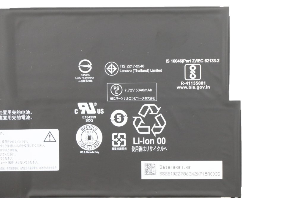 原廠 電池 5488mAh 42Wh Lenovo L19C4PG4