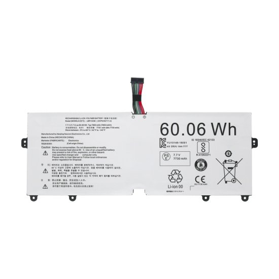 7800mAh 60.06Wh 4芯 LG Gram 15Z970-A.AAS7U1 電池 - Click Image to Close
