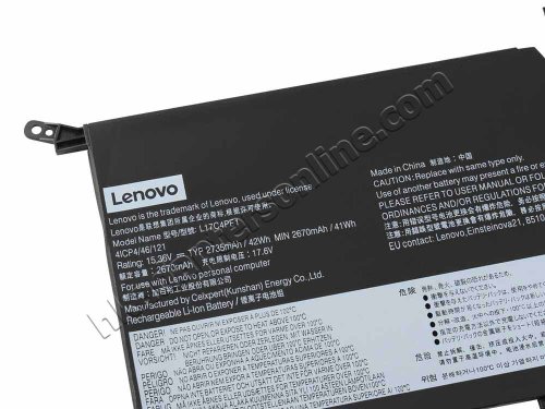 2735mAh 42Wh 4芯 Lenovo L17C4PE1 L17M4PE1 電池