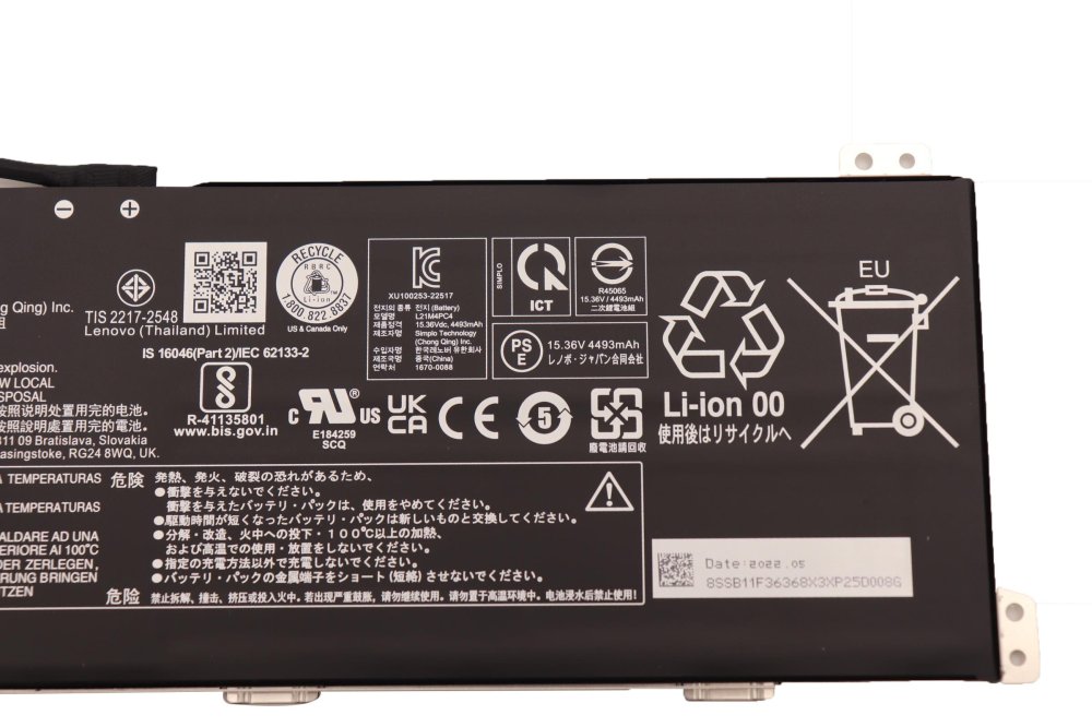 原廠 電池 4623mAh 71Wh Lenovo L21M4PC4