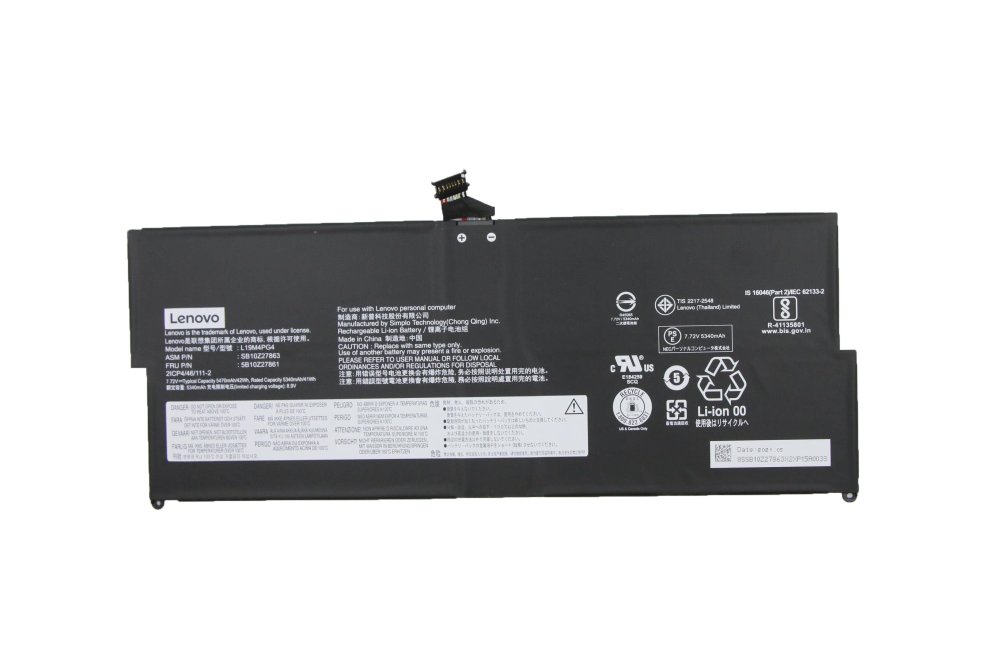 原廠 電池 5488mAh 42Wh Lenovo L19C4PG4