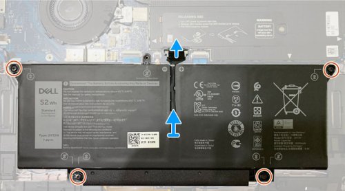原廠 6500mAh 52Wh Dell 2561J 451-BCTF 電池