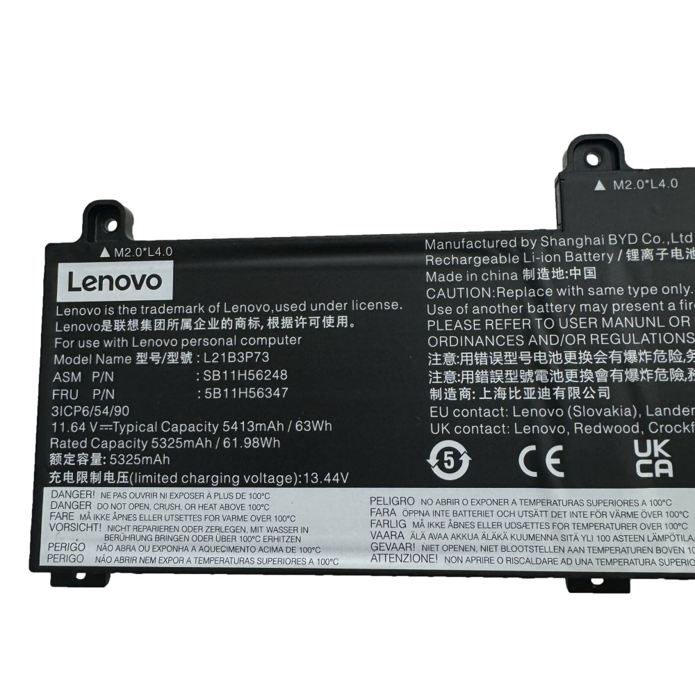 原廠 電池 5413mAh 63Wh Lenovo ThinkPad L14 Gen 3 21C1 21C2
