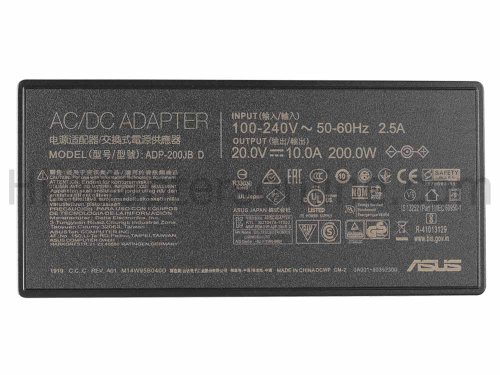 原廠 200W Asus Vivobook Pro 15 OLED N6506 Charger 充電器 電源 + 電源線