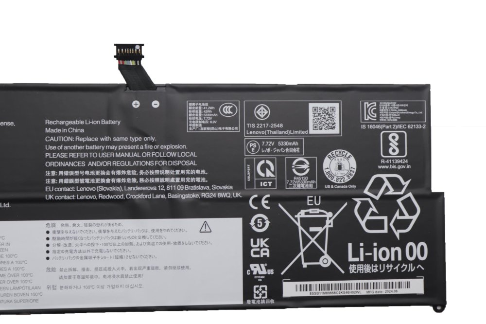 原廠 電池 5488mAh 42Wh Lenovo L19M4PG3