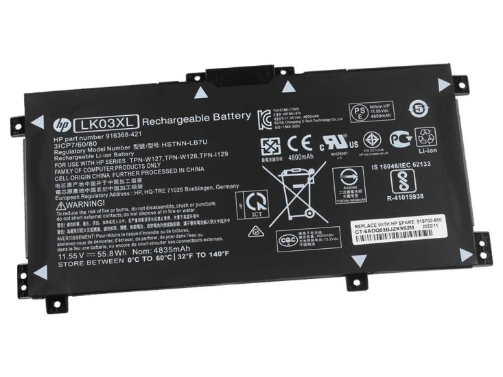 原廠 電池 4500mAh 52.54Wh HP L09049-541 - Click Image to Close