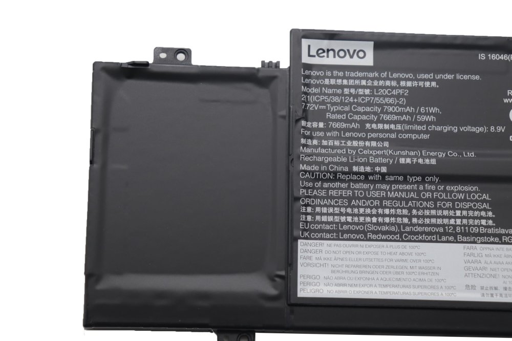 原廠 電池 7900mAh 61Wh Lenovo 5B11C66148